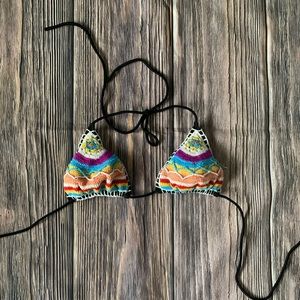 Hand Stitched From Hawaii Bikini Top